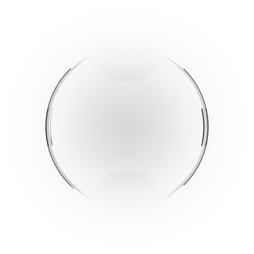 KC HiLiTES SlimLite 8in. LED Light Shield (Shield Only) - Clear