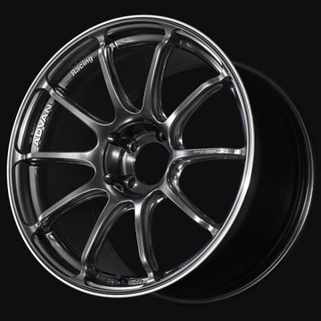 Advan RSIII 18x9.5 +45mm 5x120 Racing Hyper Black and Ring Wheel