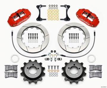 Wilwood Narrow Superlite 4R Rear Kit 12.88in Red 99-05 WRX / 99-07 Impreza