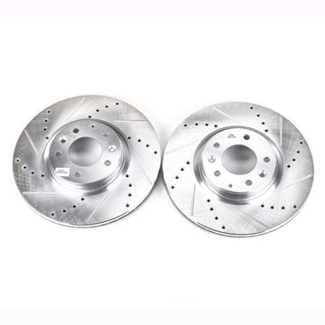 Power Stop 06-07 Mazda 6 Front Evolution Drilled & Slotted Rotors - Pair