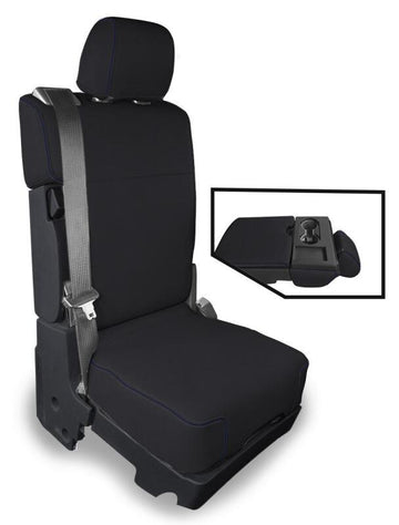 PRP 2015+ Ford F150 / 2017+ Super Duty Center Jump Seat Cover w/ Upper Console - Blue