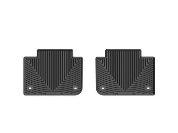 WeatherTech 13+ Lexus GS Rear Rubber Mats - Black