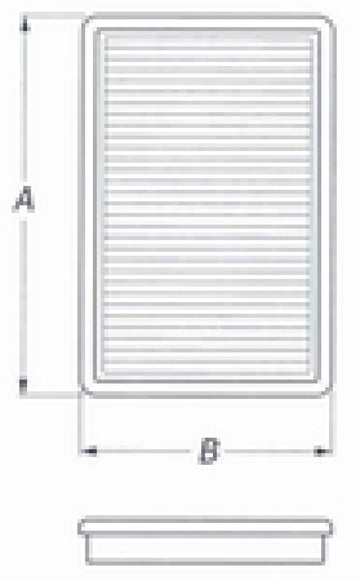 BMC 03-07 Hyundai Avante III 1.6L Replacement Panel Air Filter