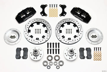 Wilwood Dynapro 6 Front Hub Kit 12.19in Drilled WWE ProSpindle
