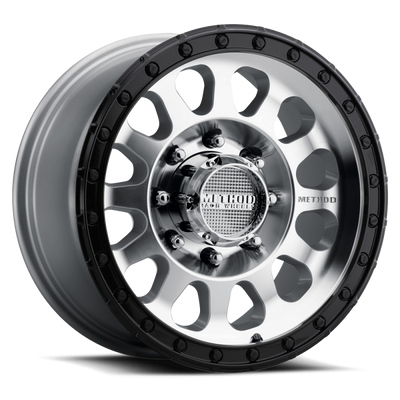 Method MR315 18x9 +18mm Offset 8x6.5 130.81mm CB Machined Wheel - Gloss Black Lip