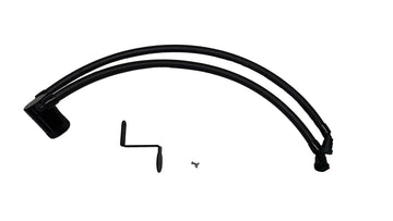 J&amp;L 22-25 Ford Bronco Raptor 3.0L EcoBoost PCV Side Oil Separator 3.0 - Black Anodized