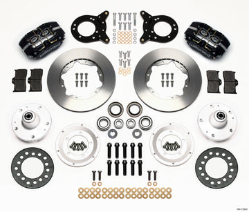 Wilwood Dynapro Dust-Boot Front Kit 11.00in 1965-1969 Mustang Disc & Drum Spindle