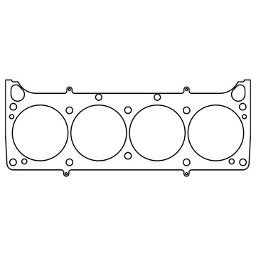 Cometic Pontiac 428/455 V8 .051in MLS Cylinder Head Gasket - 4.380in Bore - No Water Holes
