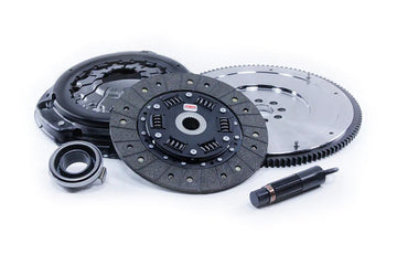 Comp Clutch 16+ Honda Civic 1.5T Stage 3 Embrague cerámico segmentado Volante de acero con 22 lbs