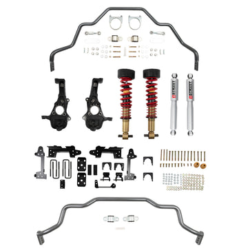 Belltech LOWERING KIT 2019+ GM Silverado / Sierra 1500 4WD All Cabs - 2-5in Fr / 6in R