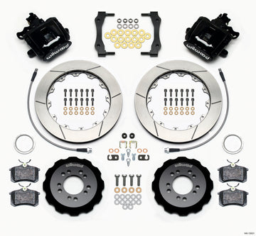 Wilwood Combination Parking Brake Rear Kit 12.88in 2013-Up Ford Focus ST w/ Lines