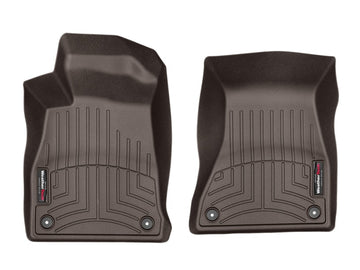 WeatherTech 2017+ Audi A4 Front FloorLiner - Cocoa