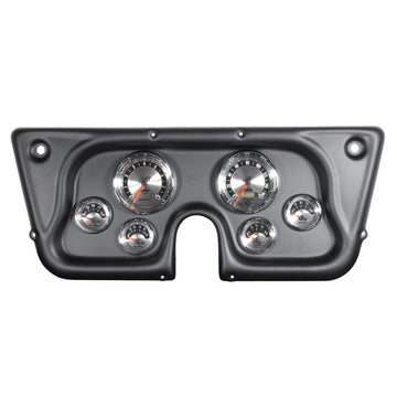 Autometer American Muscle Gauge Kit 6 Pc Chevy Truck C/Suburban 67-72 Tach/Mph/Fuel/Oilp/Wtmp/Volt