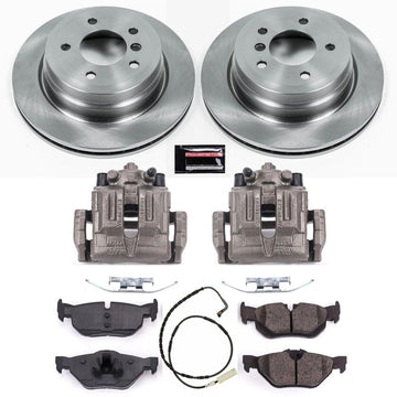 Power Stop 07-10 BMW 328i Rear Autospecialty Brake Kit w/Calipers