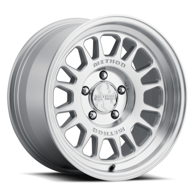 Method MR318 17x8.5 / 5x5 BP / 0mm Offset / 71.50 CB Machined-Clear Coat