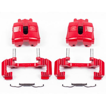 Power Stop 09-12 Ford Escape Front Red Calipers w/Brackets - Pair