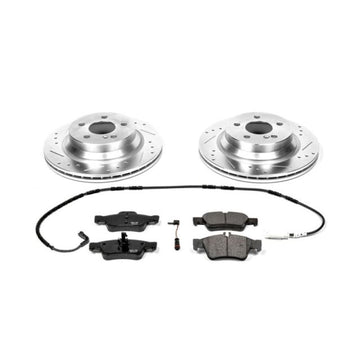 Power Stop 06-09 Mercedes-Benz E350 Rear Z23 Evolution Sport Brake Kit