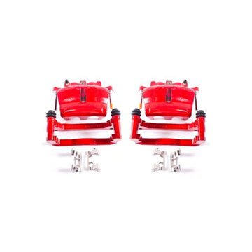 Power Stop 08-16 Buick Enclave Front Red Calipers w/Brackets - Pair