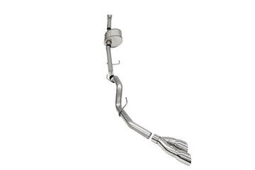 Corsa 2021-2025 Ford F-150 SuperCab/6.5in Bed 5.0L V8 Xtreme Cat-Back Single Side Exit-Polished