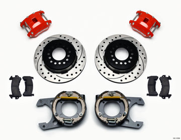 Wilwood Chevy C10 D154 Rear Parking Brake Kit - Black