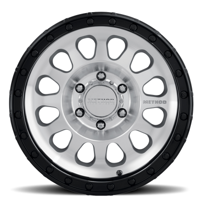 Method MR315 18x9 +18mm Offset 8x6.5 130.81mm CB Machined Wheel - Gloss Black Lip