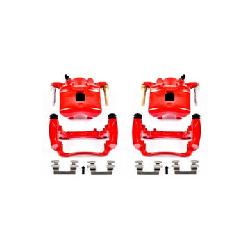 Power Stop 2007 Chevrolet Cobalt Front Red Calipers w/Brackets - Pair