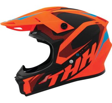 THH Helmets T710XR Airtech Orange/Black - Small