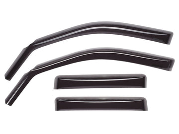 WeatherTech 10+ Chevrolet Equinox Front and Rear Side Window Deflectors - Dark Smoke