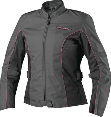 FIRSTGEAR Contour Jacket Womens Charcoal/Black/Pink - Small