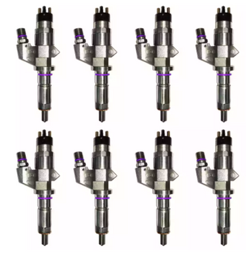 Exergy 01-04 Chevrolet Duramax 6.6L LB7 Reman 300% Over Injector w/Internal Modification - Set of 8
