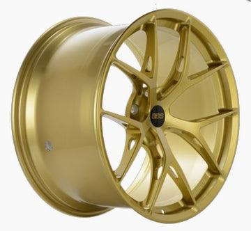 BBS FI-R 19x10.5 5x120 ET35 / 72.5 CB Gold Wheel