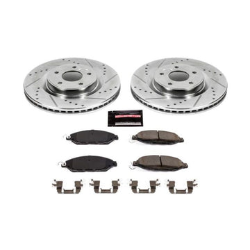 Power Stop 2013 Infiniti JX35 Front Z23 Evolution Sport Brake Kit