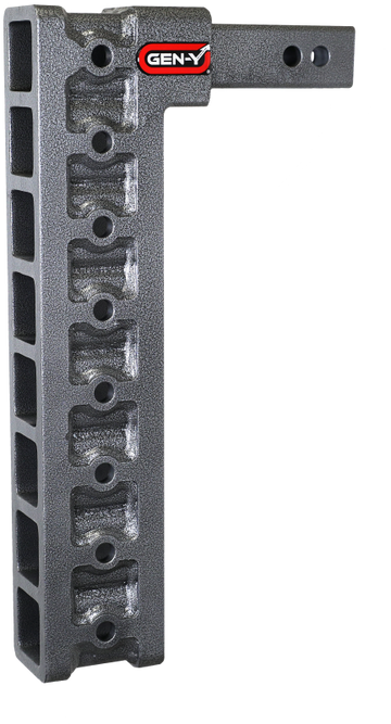 Gen-Y Mega Duty 2in Shank 17.5in Drop 1.5K TW 10K Hitch w/GH-0100 Stabilizer Kit