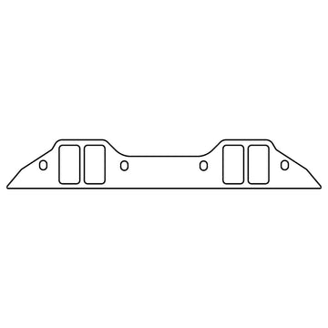 Cometic Chrysler BB B/RB V8 .060in Fiber Intake Mani Gasket Set-2.260in x 1.210in Rectangular Ports