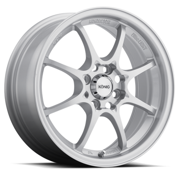 Konig Helium 15x6.5 4x100 ET40 Silver