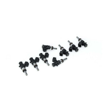 DeatschWerks Bosch EV14 Universal 40mm Compact Matched Set of 8 Injectors 500cc (Extended Nozzle)