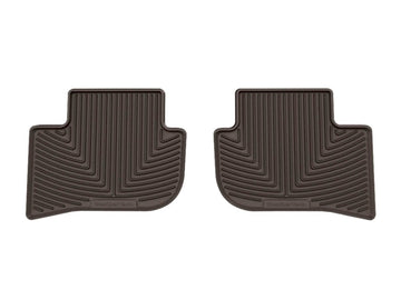 WeatherTech 22-24 Toyota Corolla Cross AWD/FWD Rear All-Weather Floor Mats - Cocoa