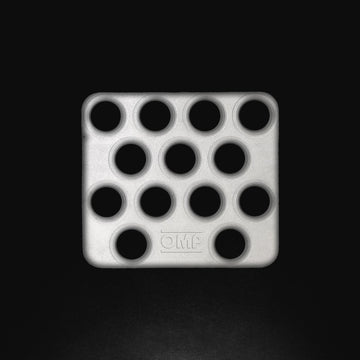 OMP Co-Drivers Foot Rest (Sandblasted Aluminum)
