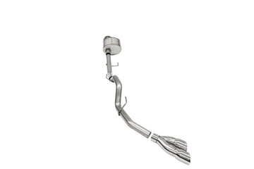 Corsa 2021-2025 Ford F-150 Regular Cab/6.5in Bed 5.0L V8 Xtreme Cat-Back Single Side Exit-Polished
