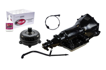 FTI 700R4 Transmission Kit - Level 3 - 600HP - Chevy Bell - Holley Adapter SRLT3082 Converter