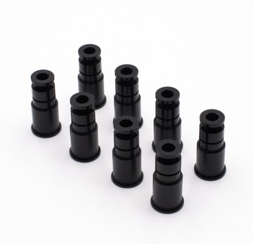 BLOX Racing 14mm Adapter Top (1in) w/Viton O-Ring (Set of 4)