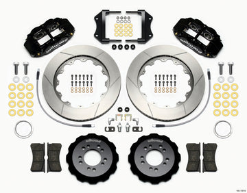 Wilwood Narrow Superlite 6R Front Hat Kit 14.00in 2013-Up Ford Focus ST w/ Lines