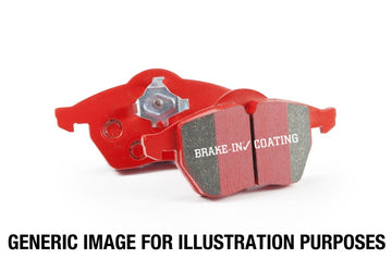 EBC 2022+ Audi S3 2.0T Pastillas de freno traseras Redstuff