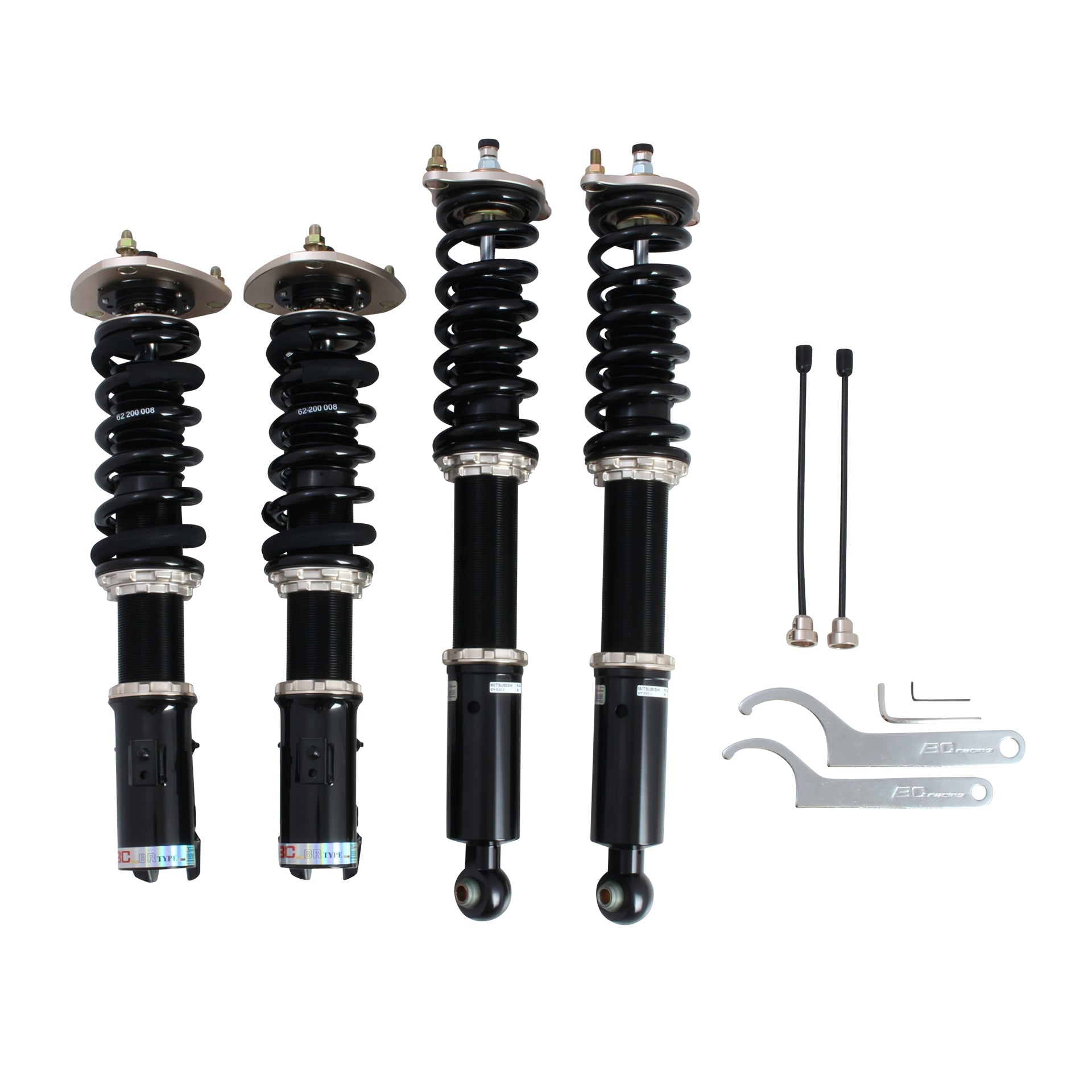 BC Racing Coilovers: Mitsubishi