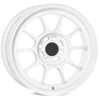 Circuit Performance CSF9 15x7 Gloss White 4x100 [+35mm](set of 4)
