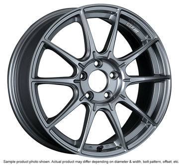 SSR GTX01 18x9 5x100 52mm Offset Dark Silver Wheel (S/O, No Cancellations)