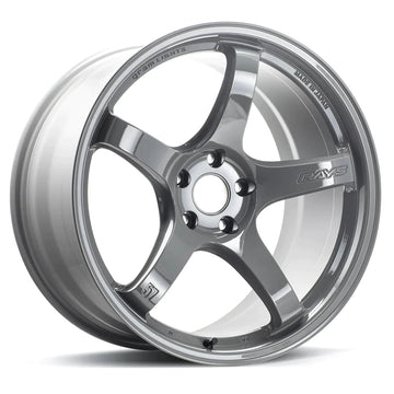 Gram Lights 57CR 18x9.5 +38 5-114.3 Rueda gris brillante