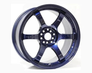 Gram Lights 57DR 18x9.5 +22 5-114.3 Rueda Eternal Blue Pearl