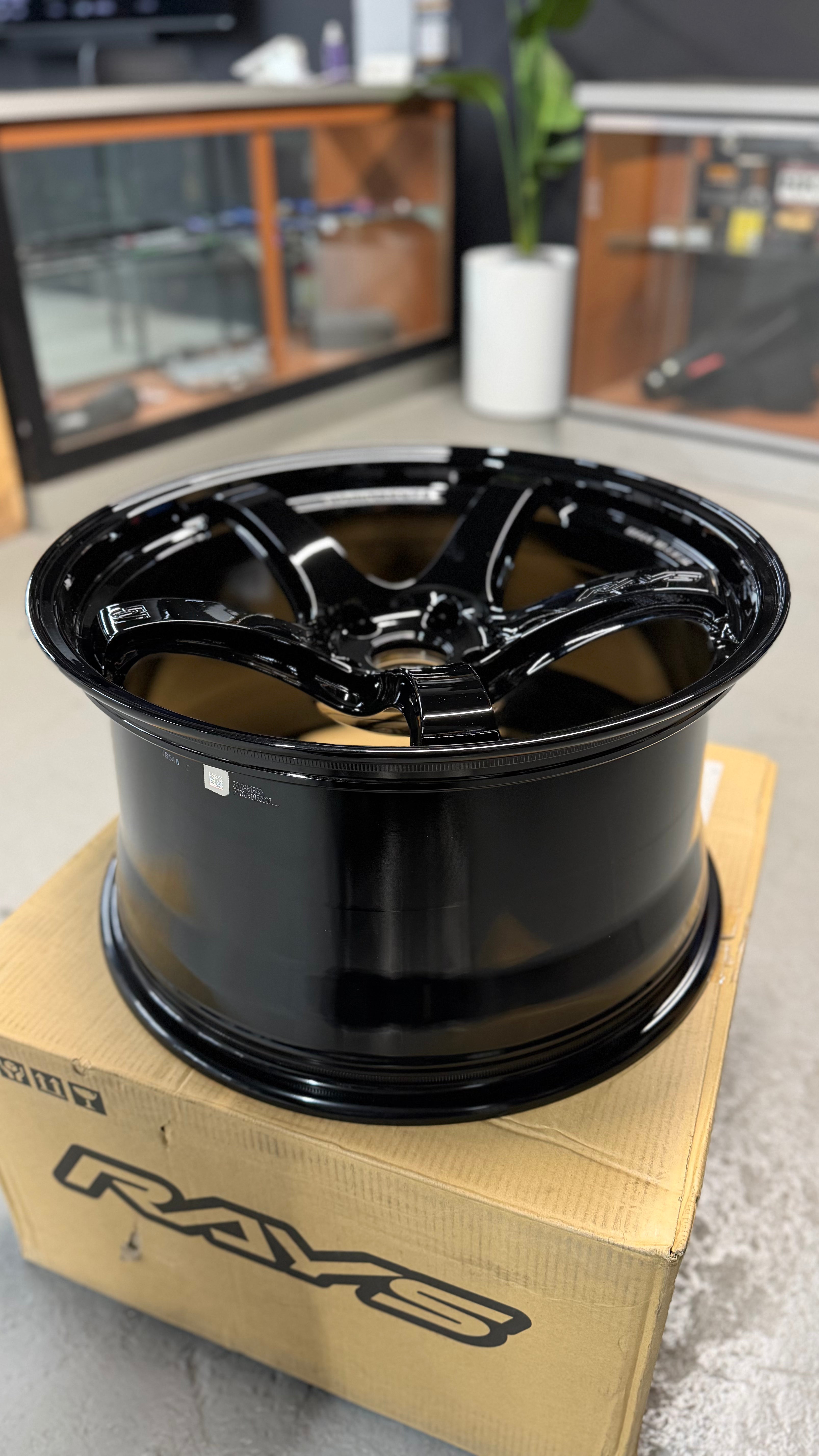 Gram Lights 57CR 19x9.5 +25 I 19x10.5 +35 5x112 Glossy Black Wheel(set of 4) Supra Mk5
