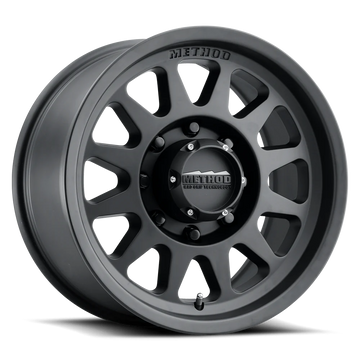 Method MR704 HD 17x9 18 mm Offset 8x180 130,81 mm CB Rueda negra mate